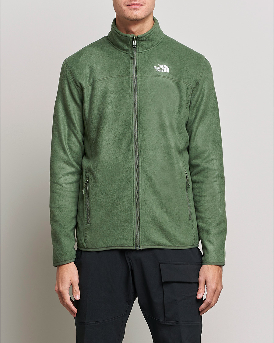 Herre |  | The North Face | 100 Glacier Full Zip Thyme Green