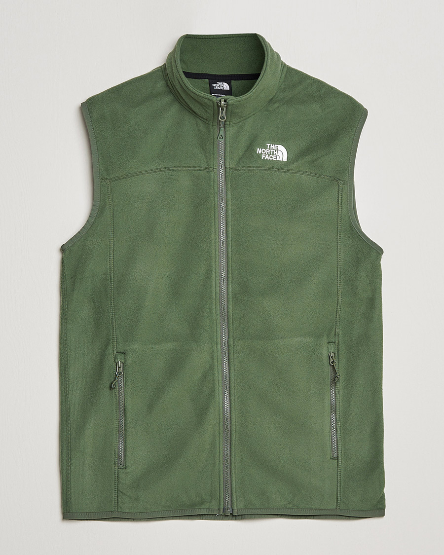 Herre | Gensere | The North Face | 100 Glacier Vest Thyme Green