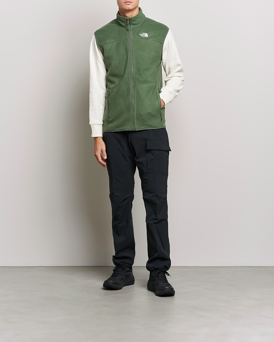 Herre | Gensere | The North Face | 100 Glacier Vest Thyme Green