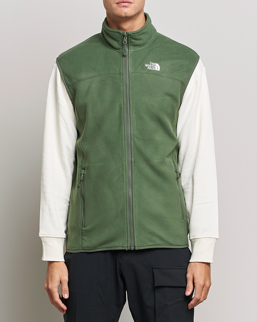 Herre | Gensere | The North Face | 100 Glacier Vest Thyme Green