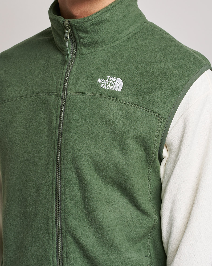 Herre | Gensere | The North Face | 100 Glacier Vest Thyme Green