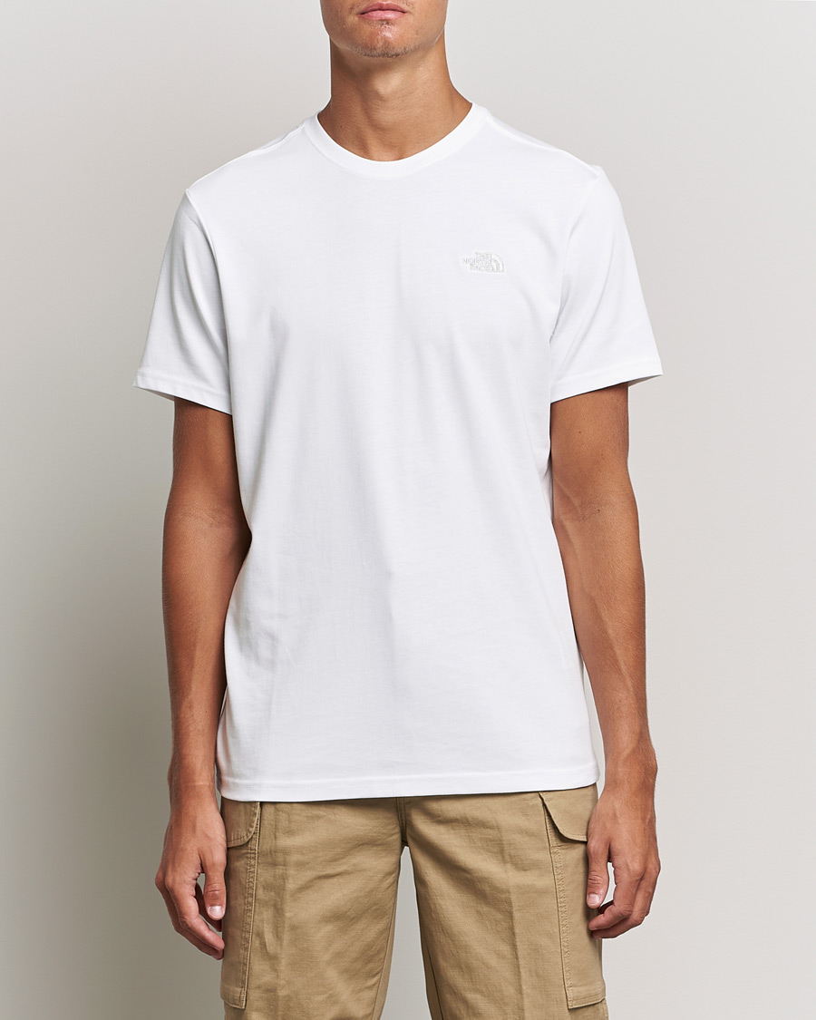 Herre |  | The North Face | Premium Simple Logo Tee White