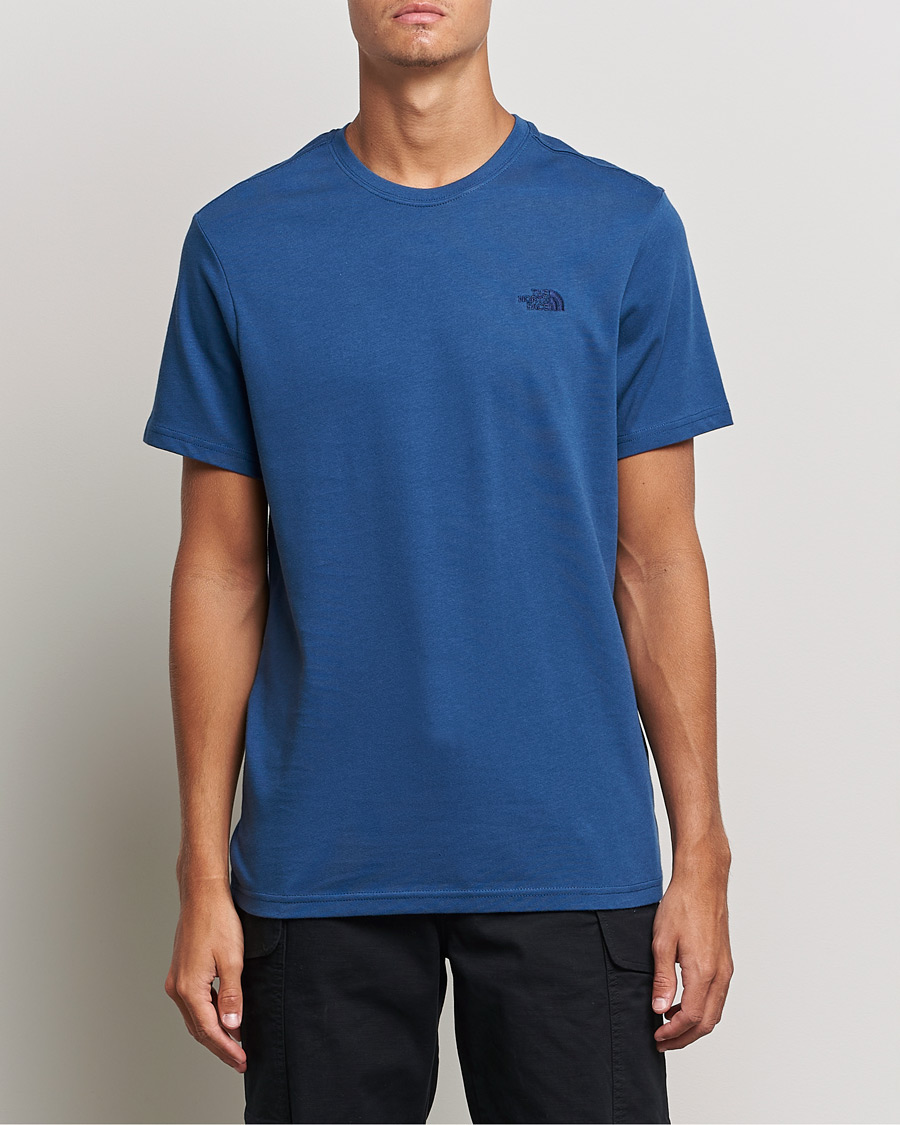 Herre | T-Shirts | The North Face | Premium Simple Logo Tee Navy