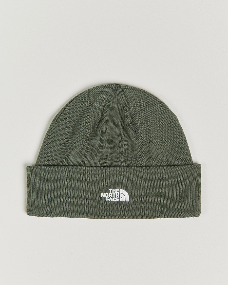 Herre | The North Face Norm Shallow Beanie Thyme Green | The North Face | Norm Shallow Beanie Thyme Green