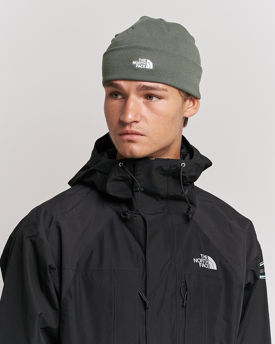 Herre | The North Face Norm Shallow Beanie Thyme Green | The North Face | Norm Shallow Beanie Thyme Green