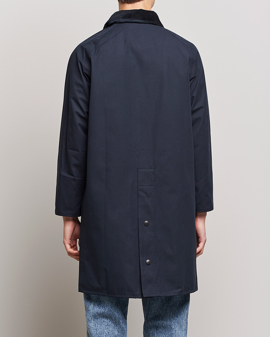 Herre | Jakker | Barbour White Label | Waterproof Slim Burghley Jacket Navy