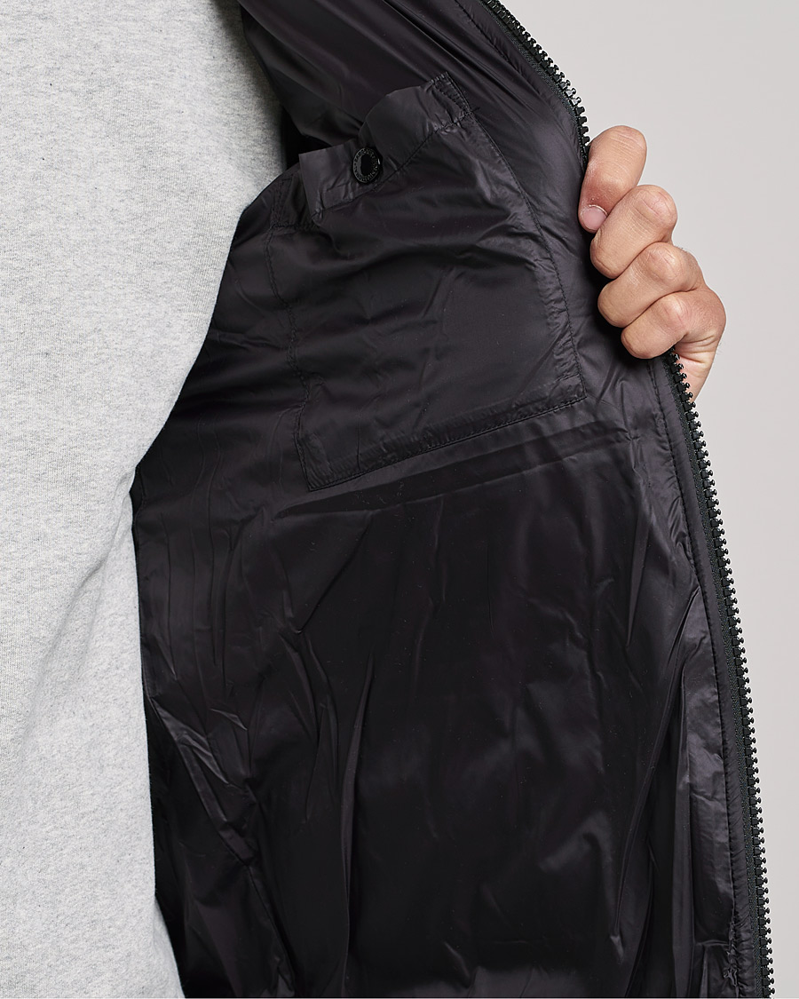Herre | Jakker | Barbour International | Balfour Hooded Quilted Jacket Black