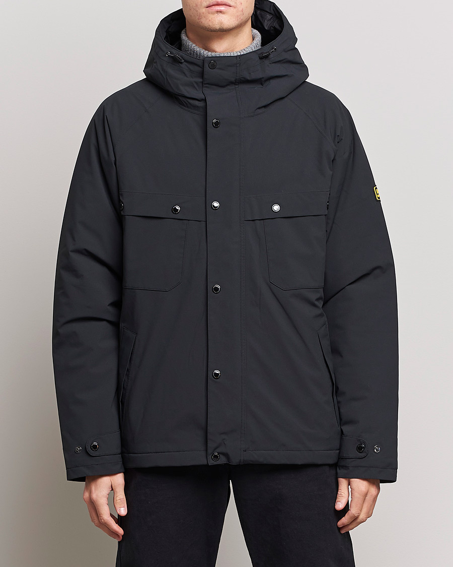 Herre |  | Barbour International | Gauge Waterproof Hooded Jacket Black
