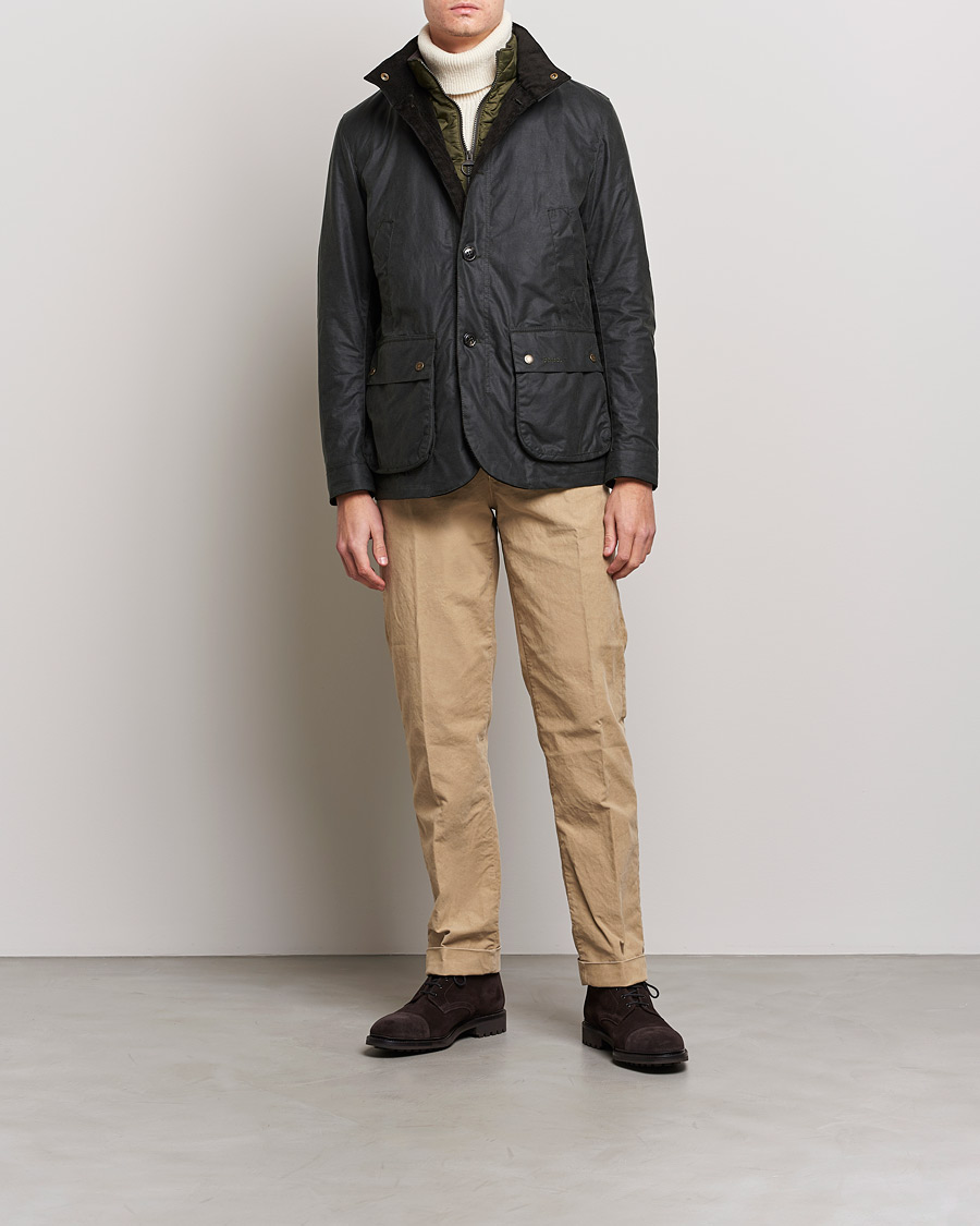 Herre | Jakker | Barbour Lifestyle | Century Waxed Jacket Sage