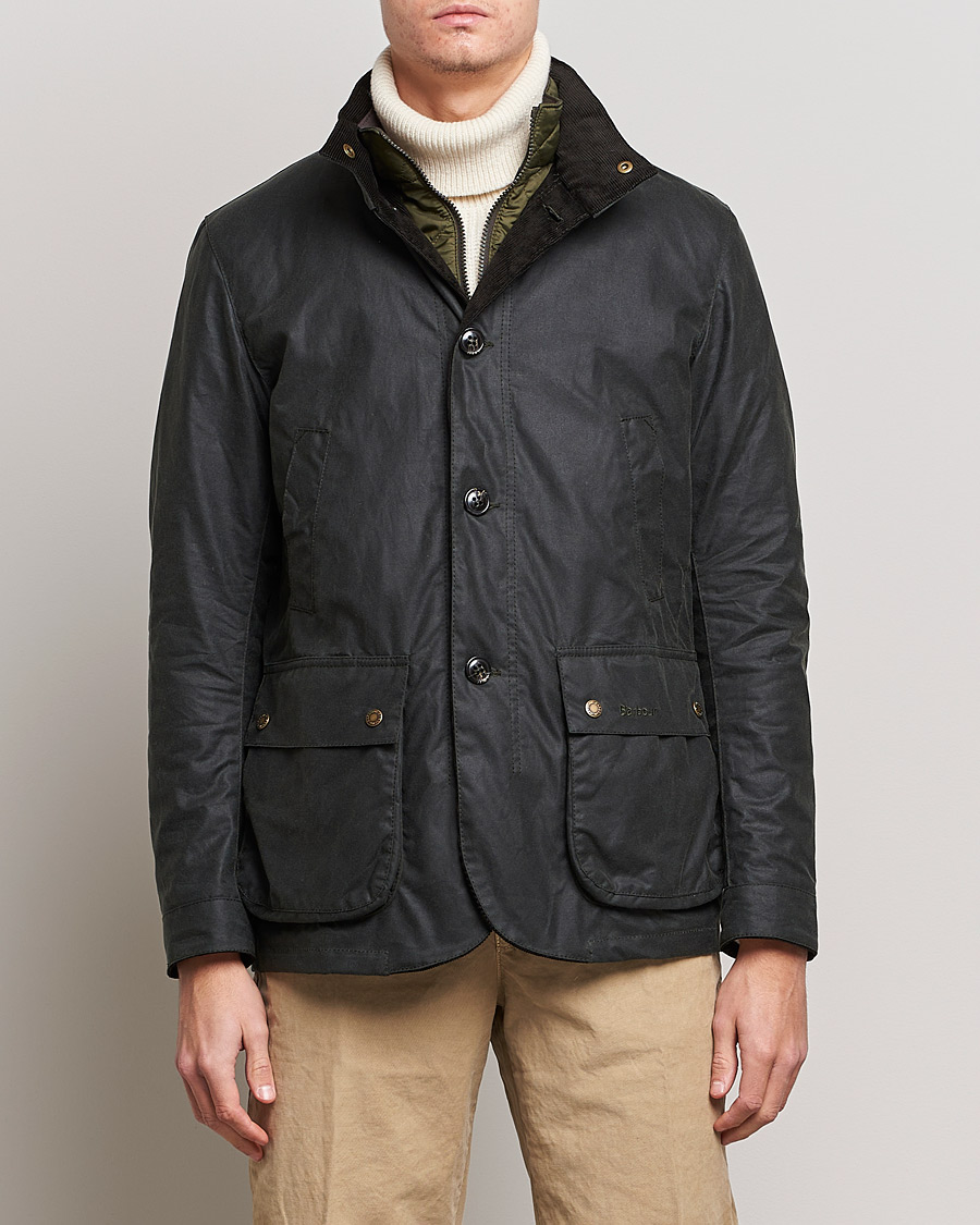 Herre | Jakker | Barbour Lifestyle | Century Waxed Jacket Sage