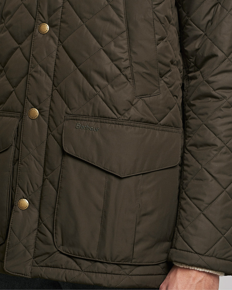Herre | Jakker | Barbour Lifestyle | Devon Quilted Jacket Olive