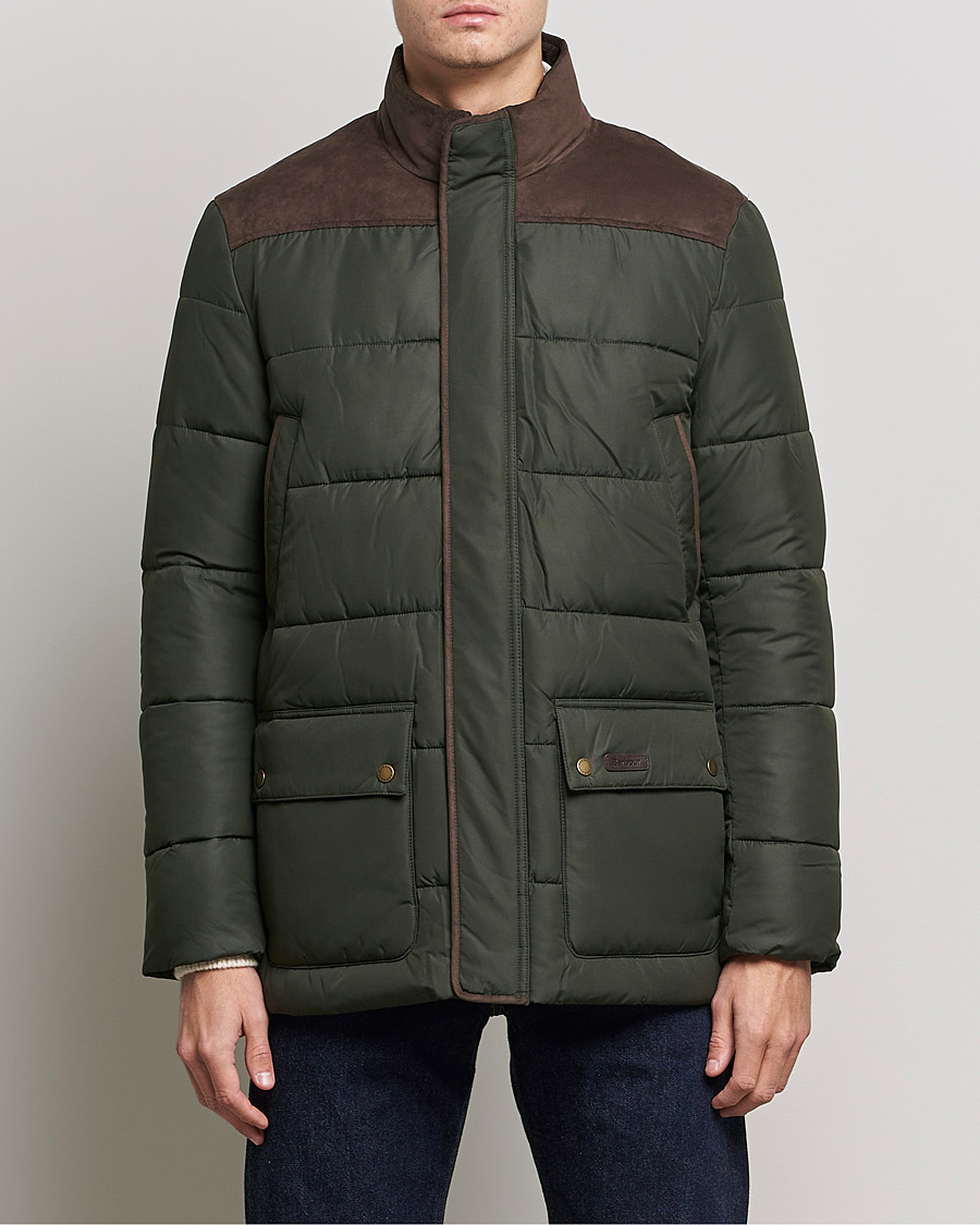 Herre | Jakker | Barbour Lifestyle | Winston Padded Jacket Dark Green