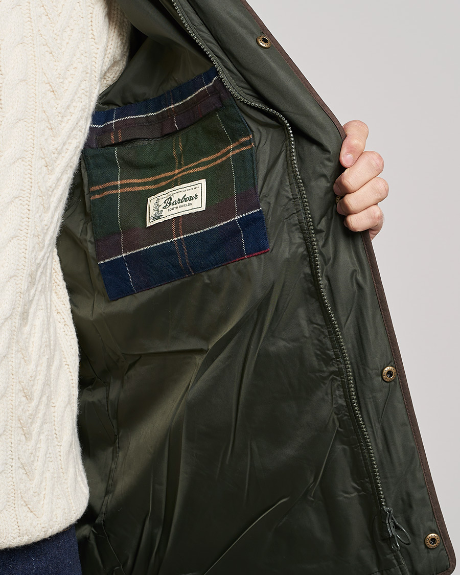 Herre | Jakker | Barbour Lifestyle | Winston Padded Jacket Dark Green