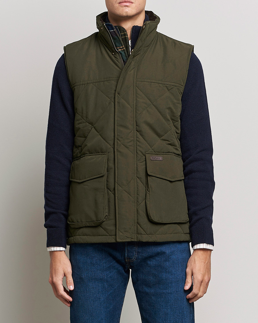 Herre | Jakker | Barbour Lifestyle | Winterdale Gilet Dark Olive