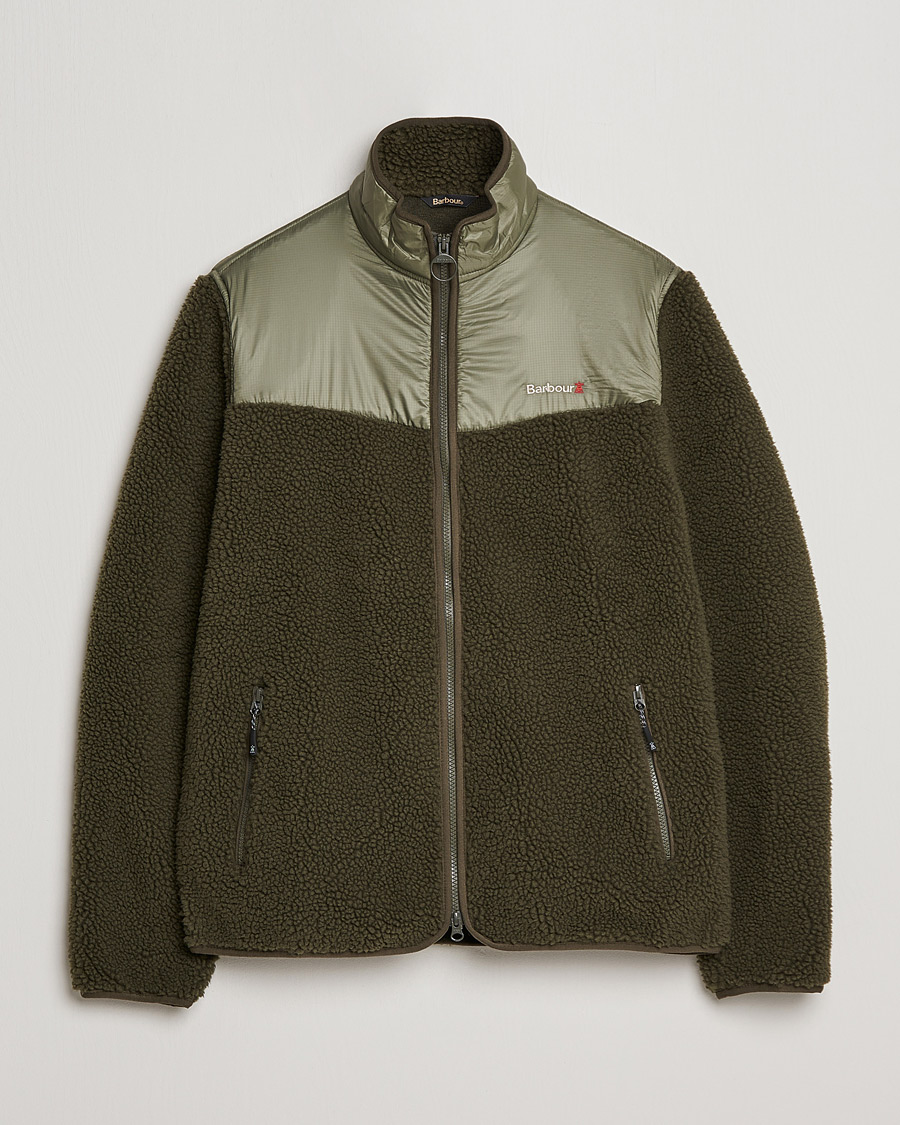Herre | Gensere | Barbour Lifestyle | Axis Fleece Full Zip Olive