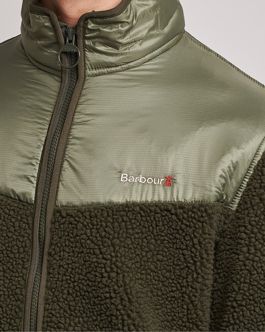 Herre | Gensere | Barbour Lifestyle | Axis Fleece Full Zip Olive