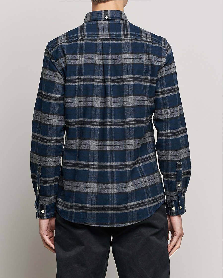 Herre | Skjorter | Barbour Lifestyle | Betsom Flannel Check Shirt Grey Marl