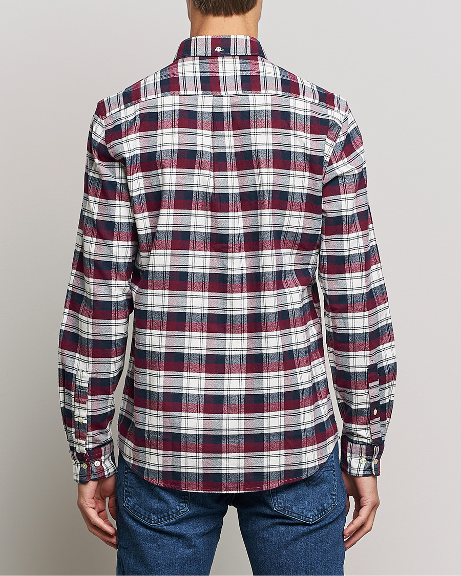 Herre | Skjorter | Barbour Lifestyle | Stonewell Flannel Check Shirt Port Red