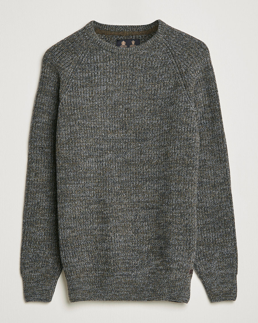 Herre |  | Barbour Lifestyle | Horseford Heavy Knitted Sweater Olive