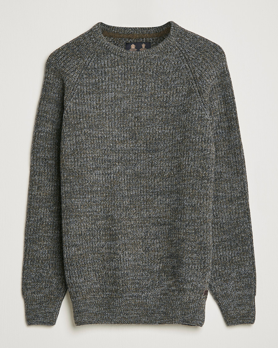 Herre | Gensere | Barbour Lifestyle | Horseford Heavy Knitted Sweater Olive