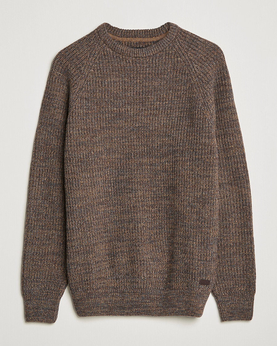 Herre | Gensere | Barbour Lifestyle | Horseford Knitted Crewneck Sandstone