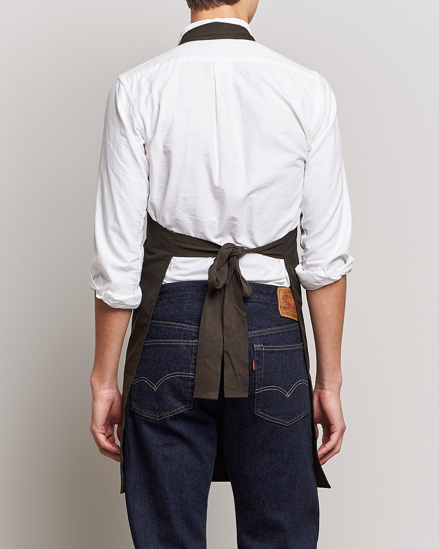 Herre | Barbour Lifestyle Waxed Apron Olive | Barbour Lifestyle | Waxed Apron Olive