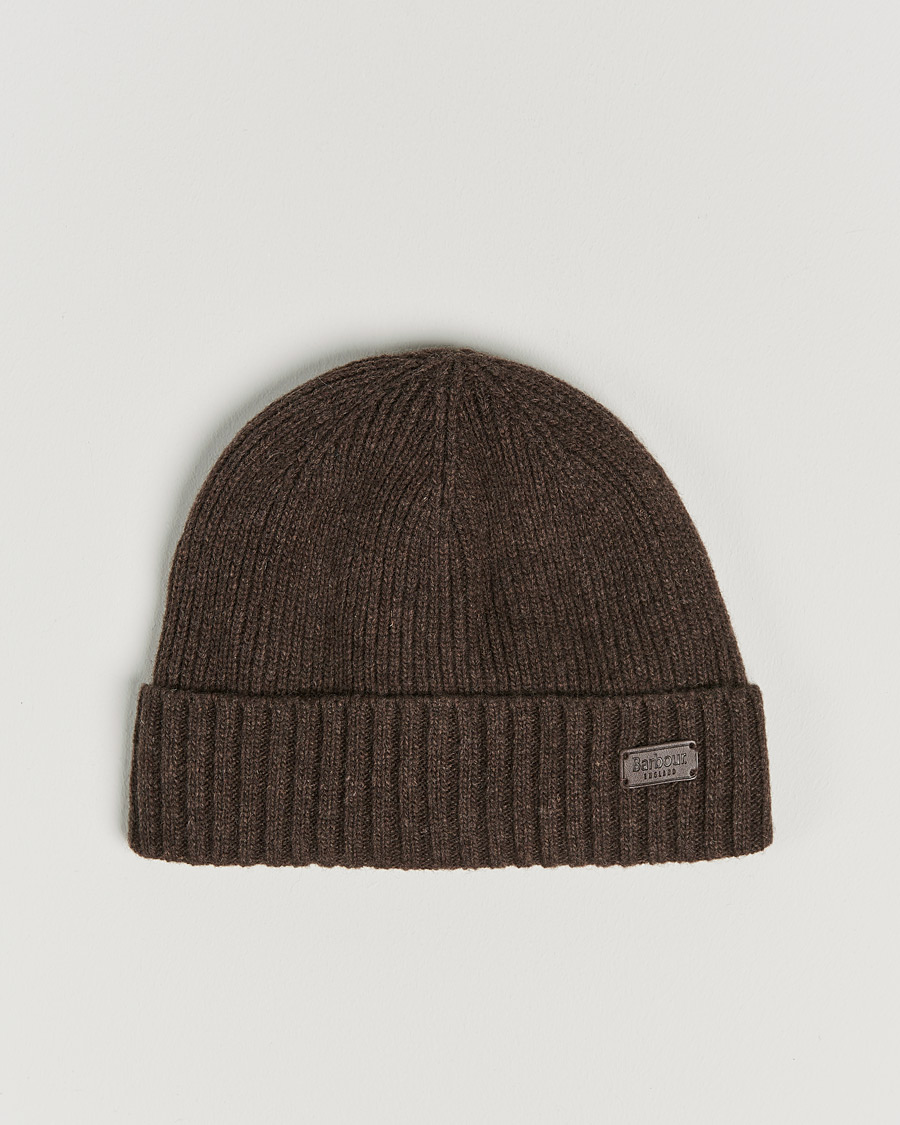 Herre | Barbour Lifestyle Carlton Wool Beanie Brown | Barbour Lifestyle | Carlton Wool Beanie Brown