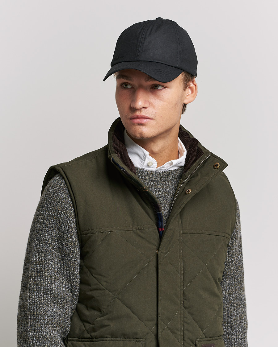 Herre |  | Barbour Lifestyle | Wax Sports Cap Black