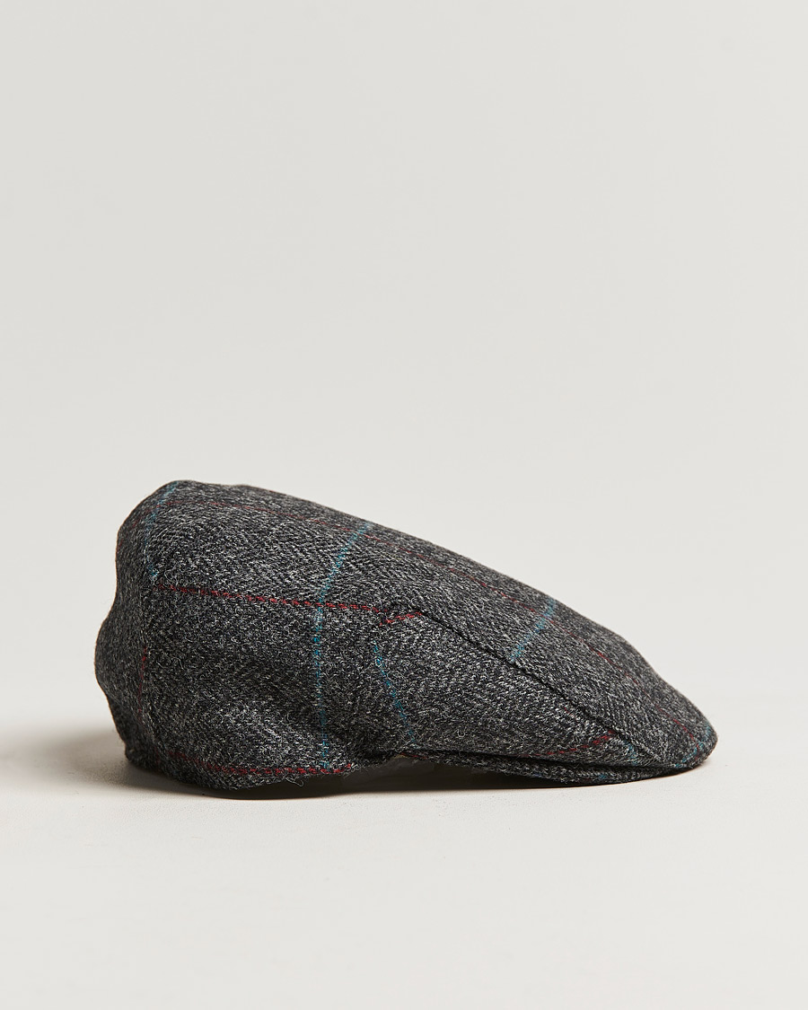 Herre | | Barbour Lifestyle | Cireff Tweed Cap Charcoal