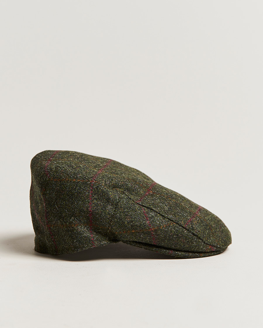 Herre | | Barbour Lifestyle | Cireff Tweed Cap Olive
