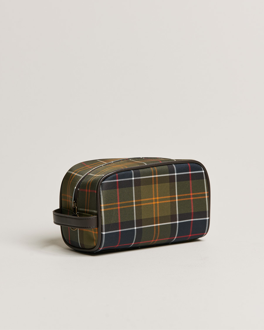 Herre | Barbour Lifestyle Nylon Tartan Washbag Classic Tartan | Barbour Lifestyle | Nylon Tartan Washbag Classic Tartan