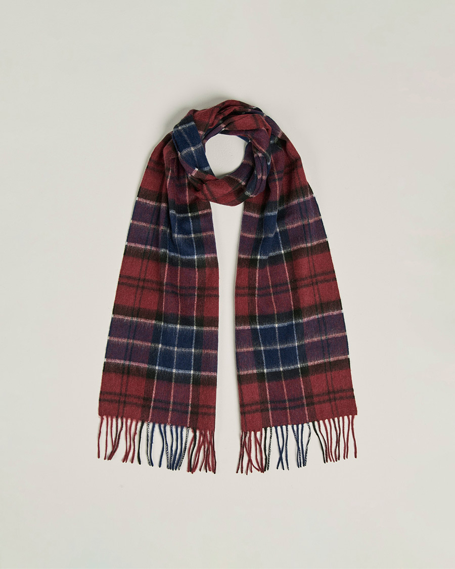 Herre | Barbour Lifestyle Merino Cashmere Tartan Scarf Cordovan Tartan | Barbour Lifestyle | Merino Cashmere Tartan Scarf Cordovan Tartan