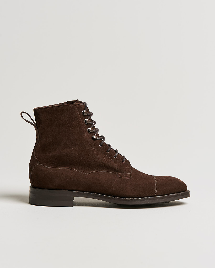 Herre | Edward Green Galway Dainite Boot Mink Suede | Edward Green | Galway Dainite Boot Mink Suede