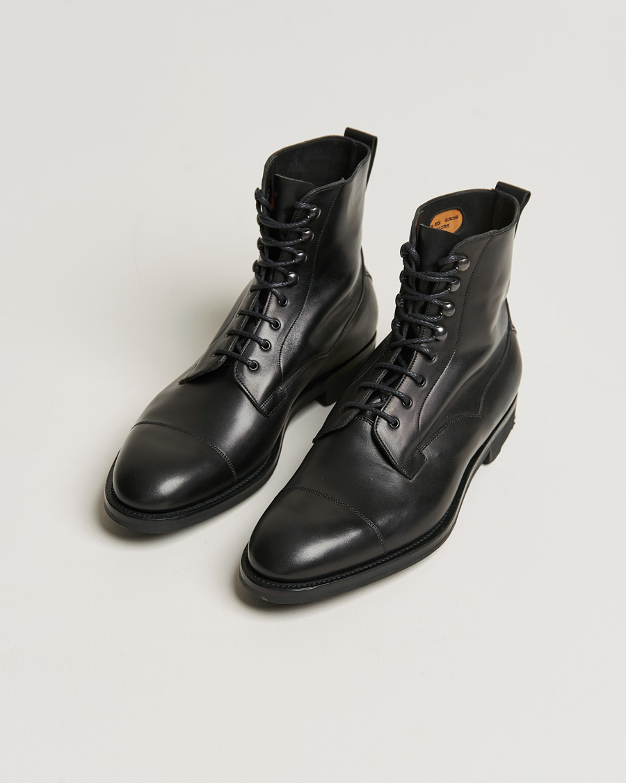 Herre | Edward Green Galway Ridgeway Boot Black Delapré | Edward Green | Galway Ridgeway Boot Black Delapré
