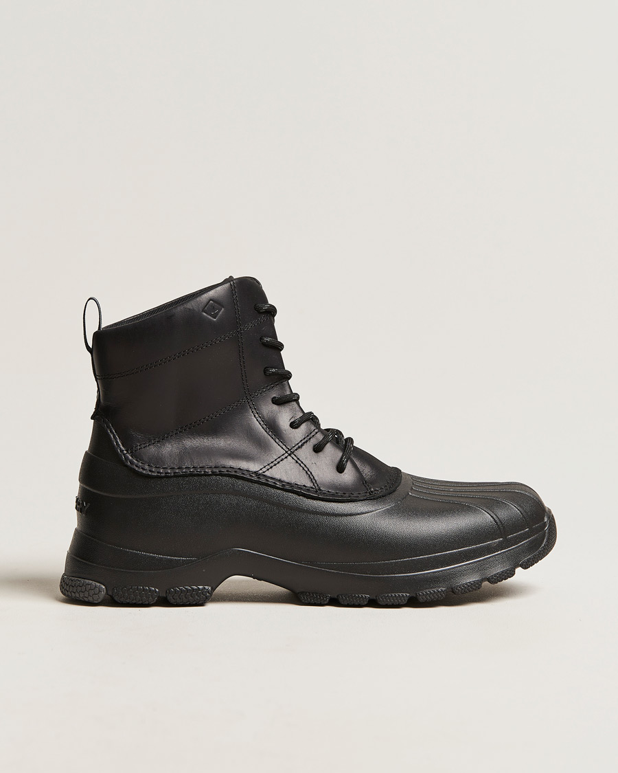 Herre | Sperry Duck Float Lace Up Core Boot Black | Sperry | Duck Float Lace Up Core Boot Black