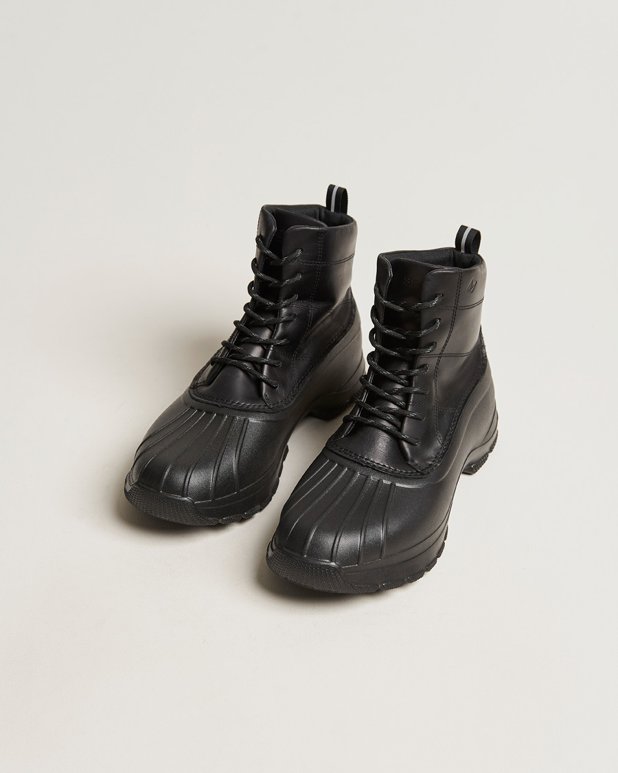 Herre | Sperry Duck Float Lace Up Core Boot Black | Sperry | Duck Float Lace Up Core Boot Black