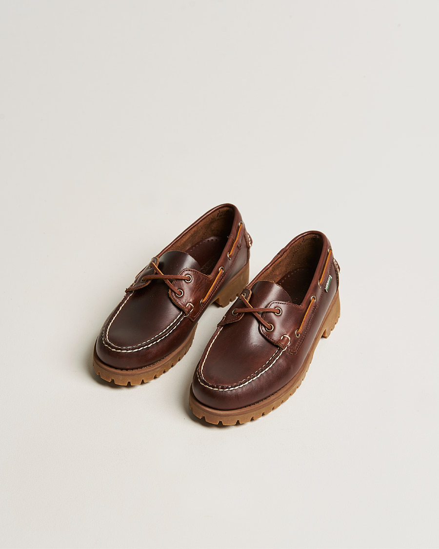 Herre | Seilersko | Sebago | Ranger Waxy Boat Shoe Brown Gum