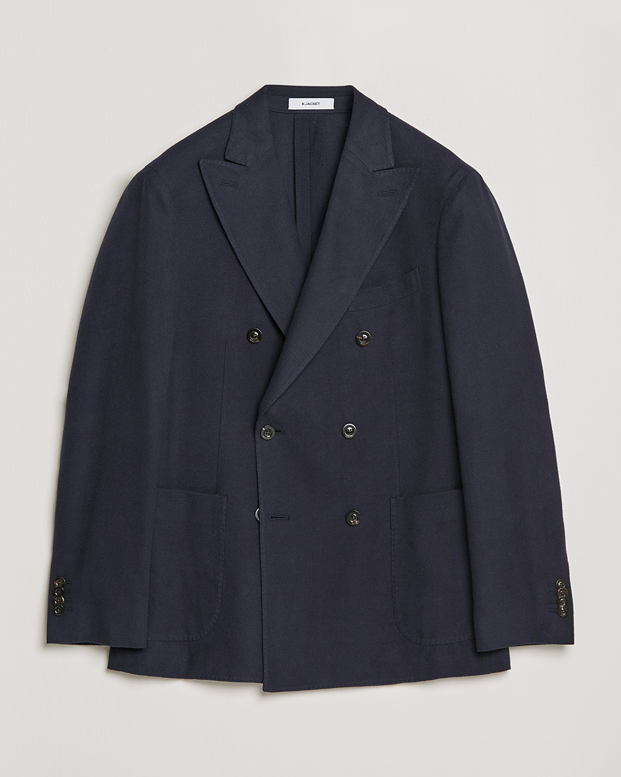 Herre | Dressjakker | Boglioli | K Jacket Double Breasted Blazer Navy