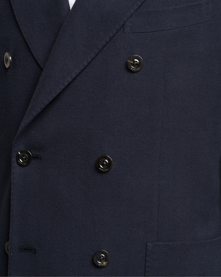 Herre | Dressjakker | Boglioli | K Jacket Double Breasted Blazer Navy