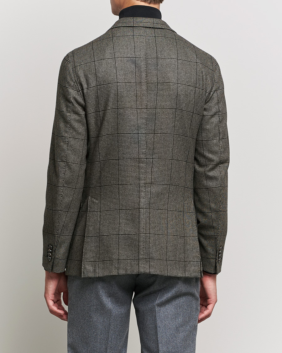 Herre | Dressjakker | Boglioli | K Jacket Wool Check Blazer Brown