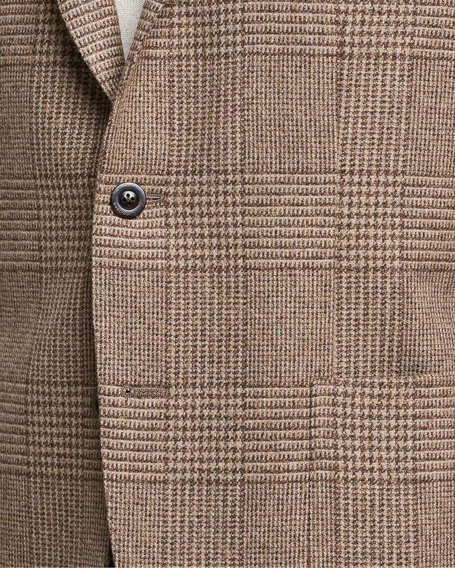 Herre | Dressjakker | Boglioli | K Jacket Prince Of Wales Check Blazer Beige