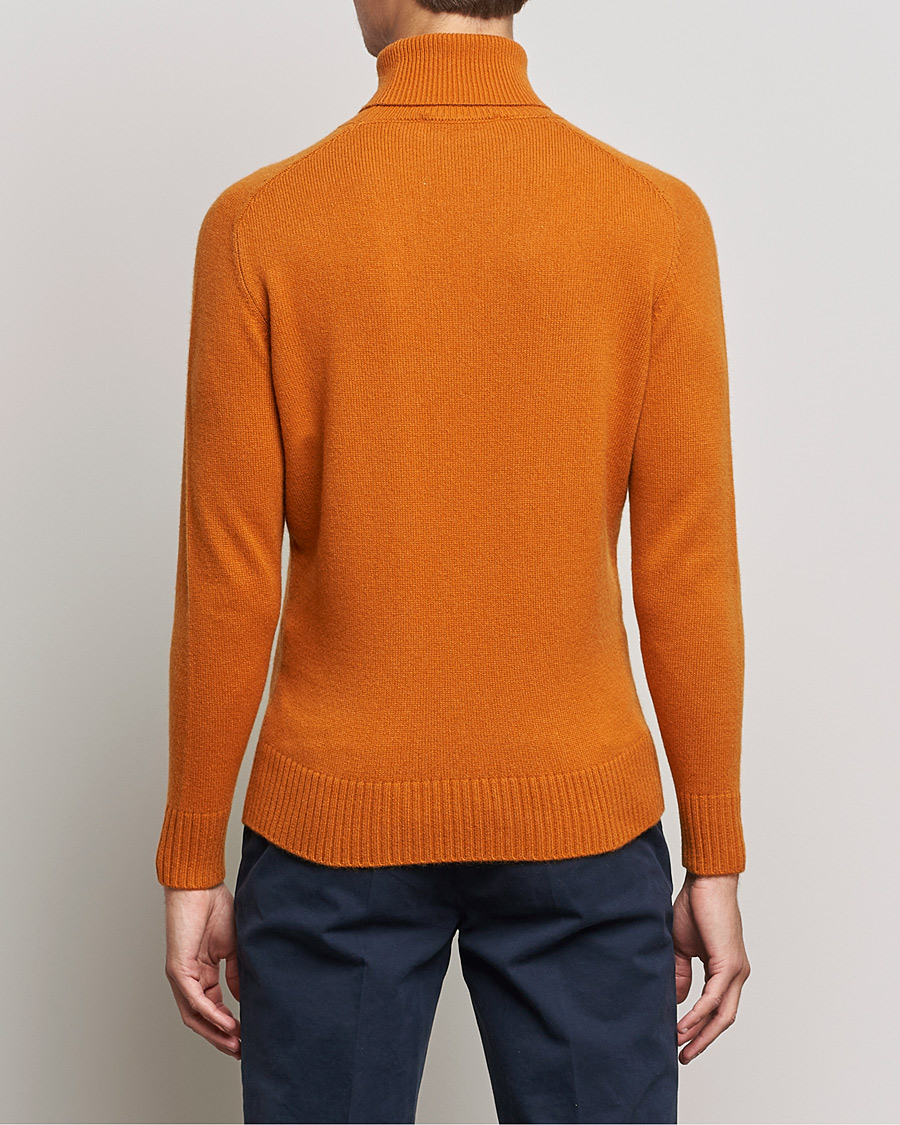 Herre | Gensere | Valstar | Cariaggi Cashmere Rollneck Orange