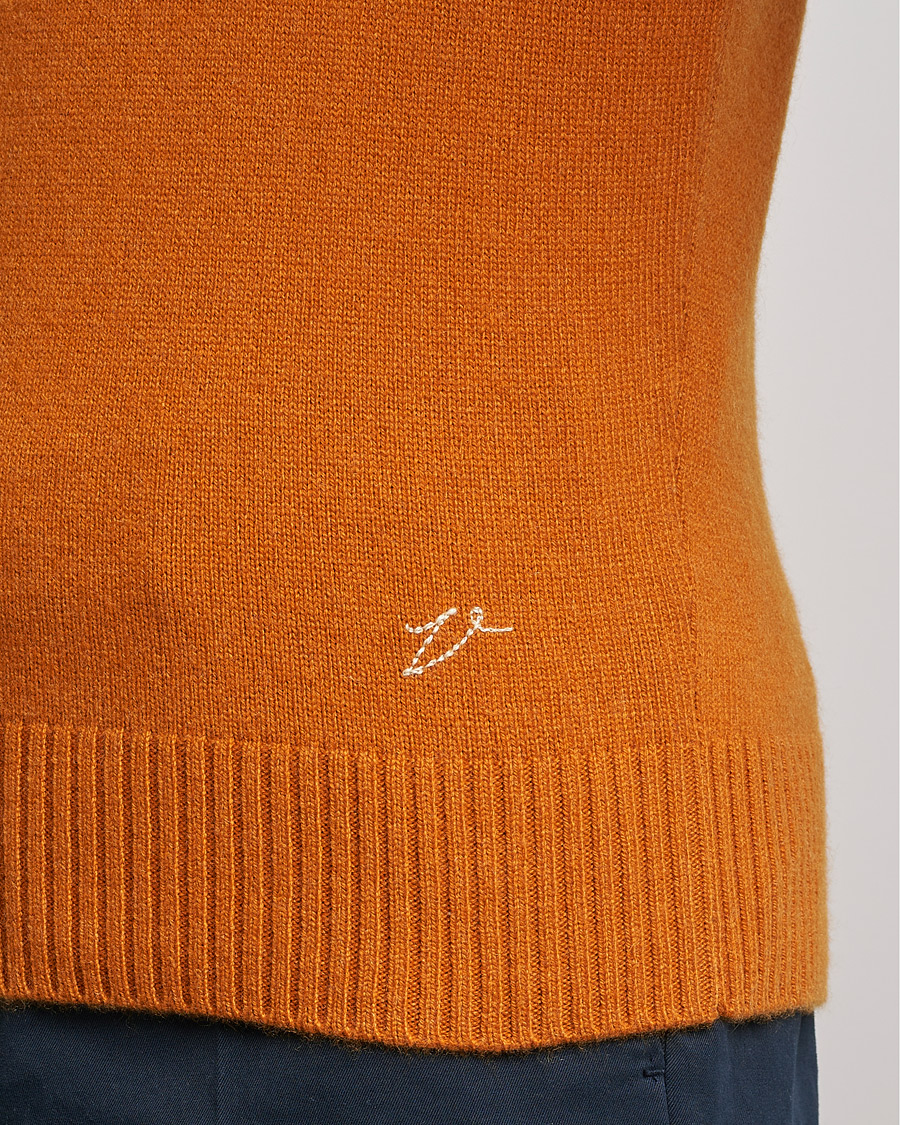 Herre | Gensere | Valstar | Cariaggi Cashmere Rollneck Orange