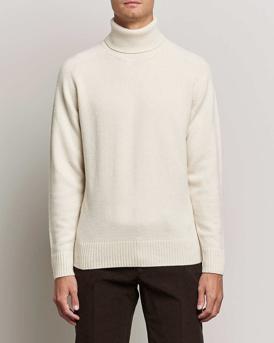 Herre | Gensere | Valstar | Cariaggi Cashmere Rollneck Natural