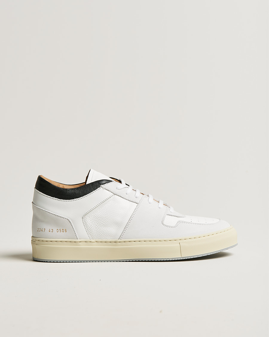 Herre |  | Common Projects | Decades Mid Sneaker White