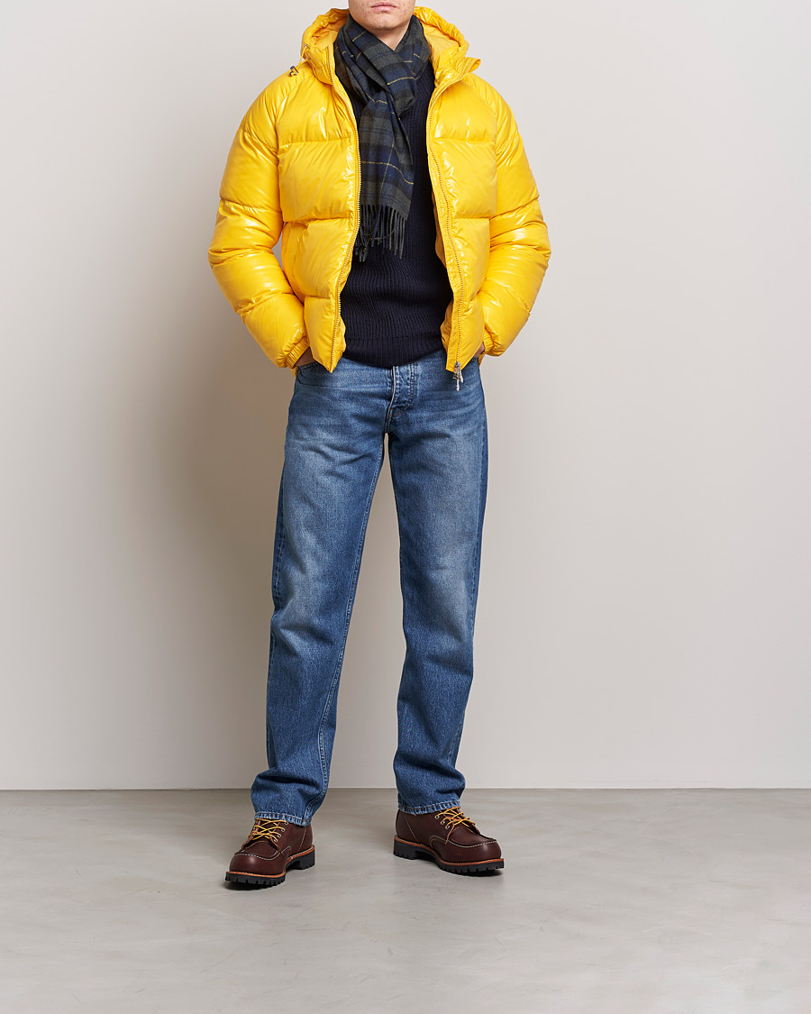 Herre | Jakker | Pyrenex | Sten Hooded Puffer Jacket Spectra Yellow