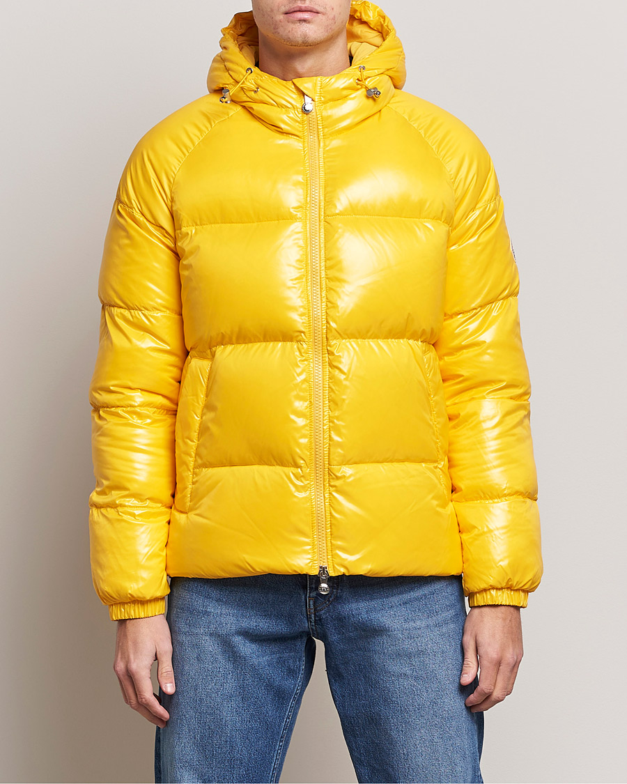 Herre | Jakker | Pyrenex | Sten Hooded Puffer Jacket Spectra Yellow