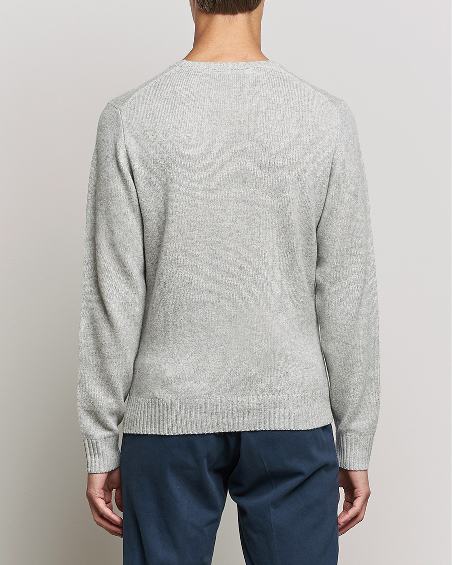 Herre | Gensere | Stenströms | Yak/Merino Crew Neck Grey