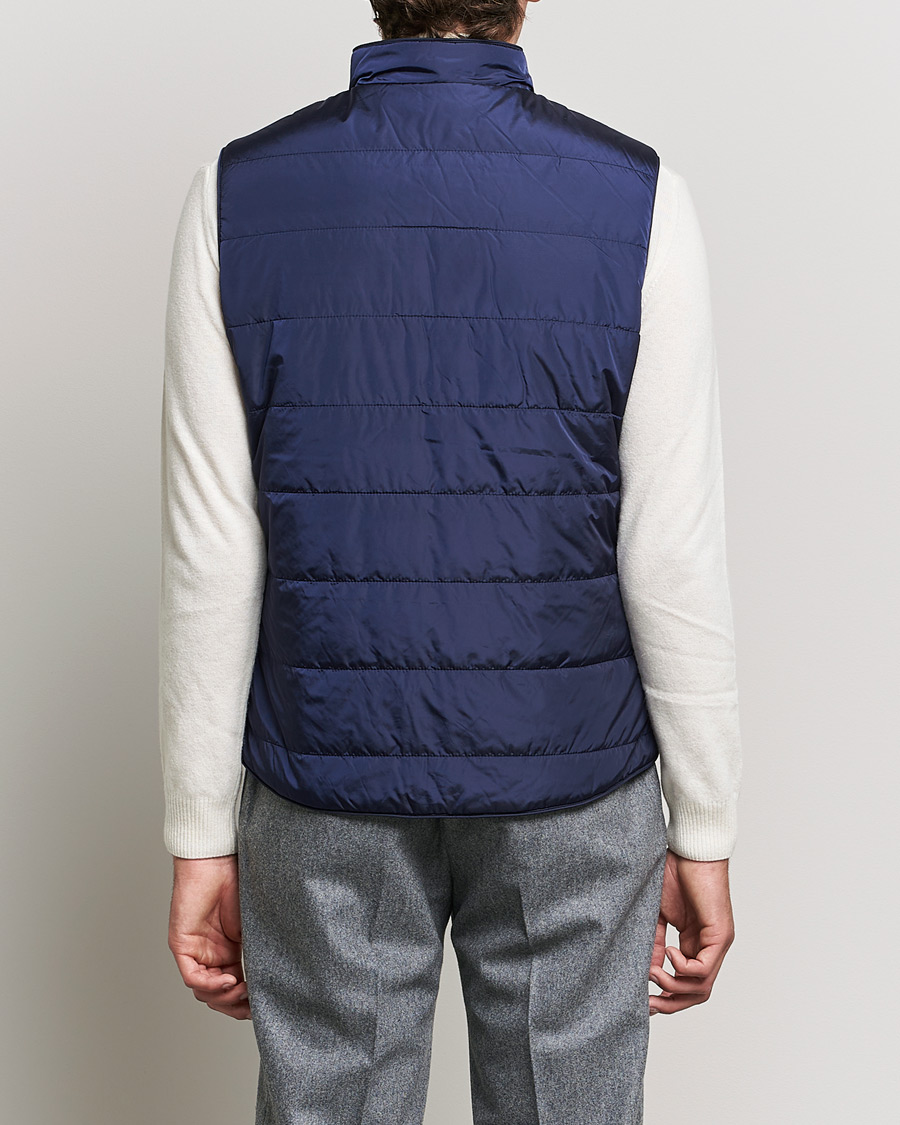 Herre | Vester | Stenströms | Padded Nylon Vest Navy