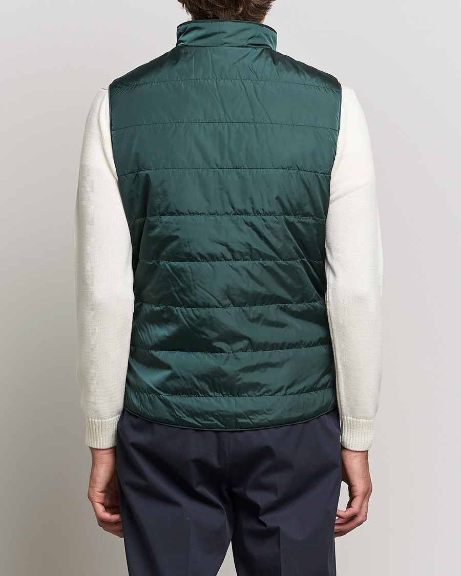 Herre | Jakker | Stenströms | Padded Nylon Vest Green